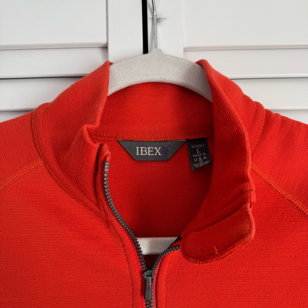 ibex Red Full-Zip Women's Jacket - Picture 2 of 11